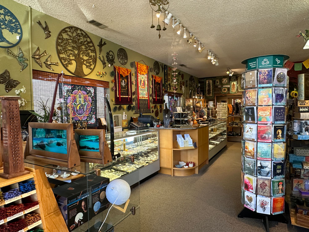 Interior of Artifacts Gift Shop