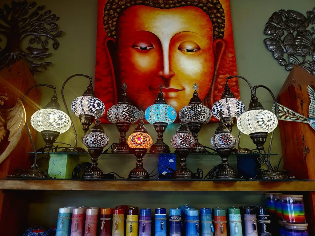 Lamps display